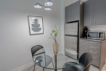 Furnished guest suites